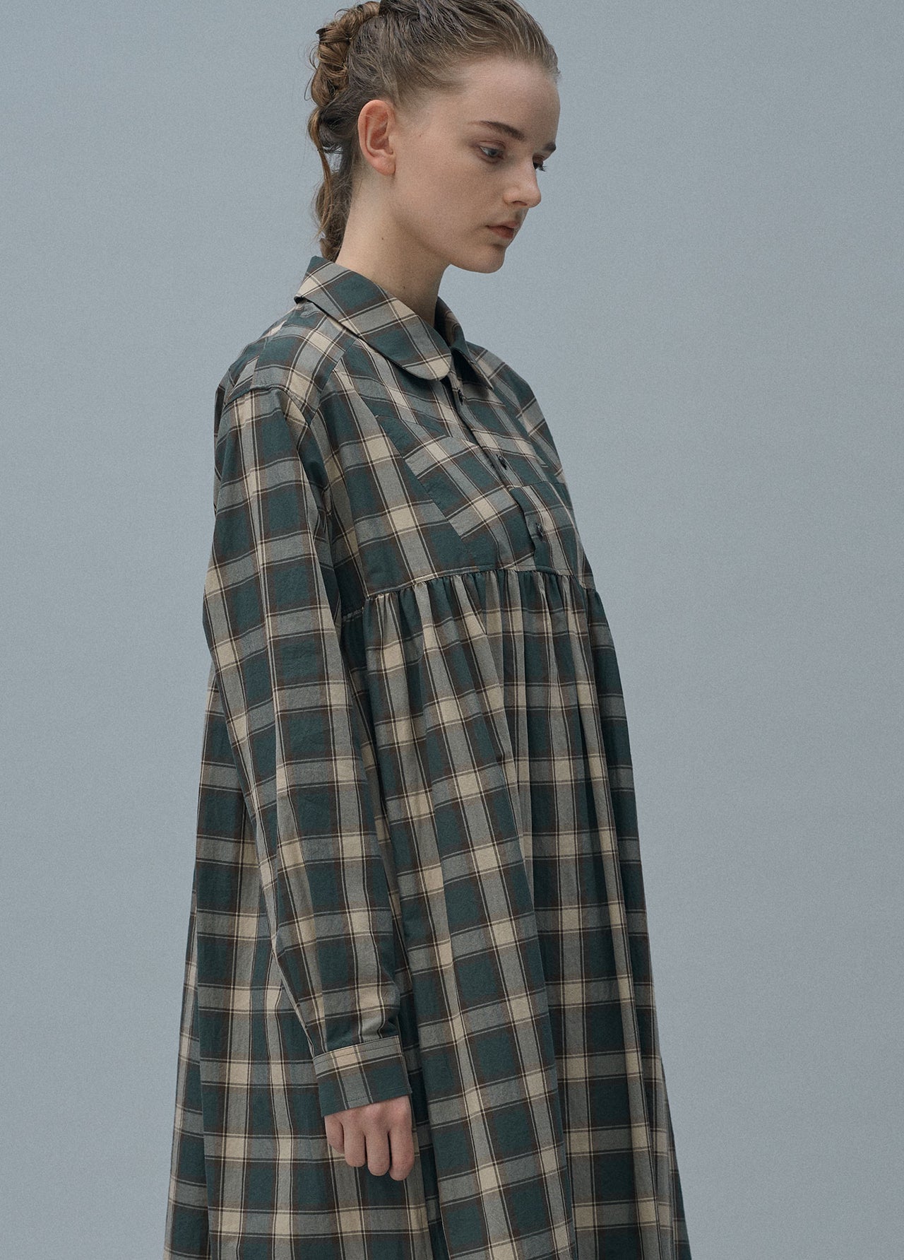 202405 A HOLE / ONEPIECE(DEEPGREEN)