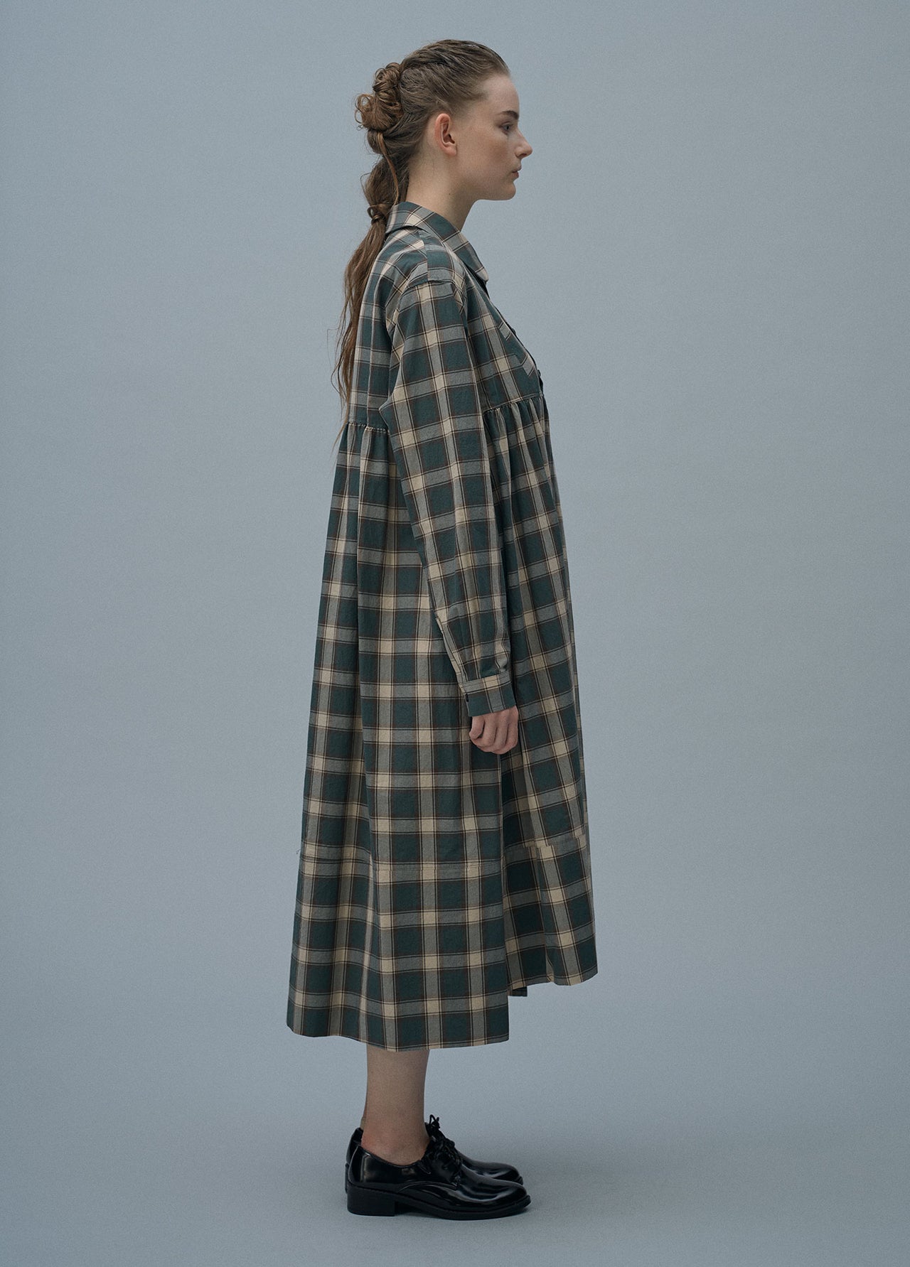 202405 A HOLE / ONEPIECE(DEEPGREEN)