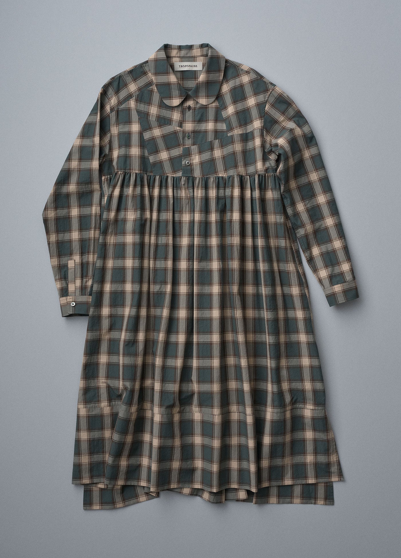 202405 A HOLE / ONEPIECE(DEEPGREEN)