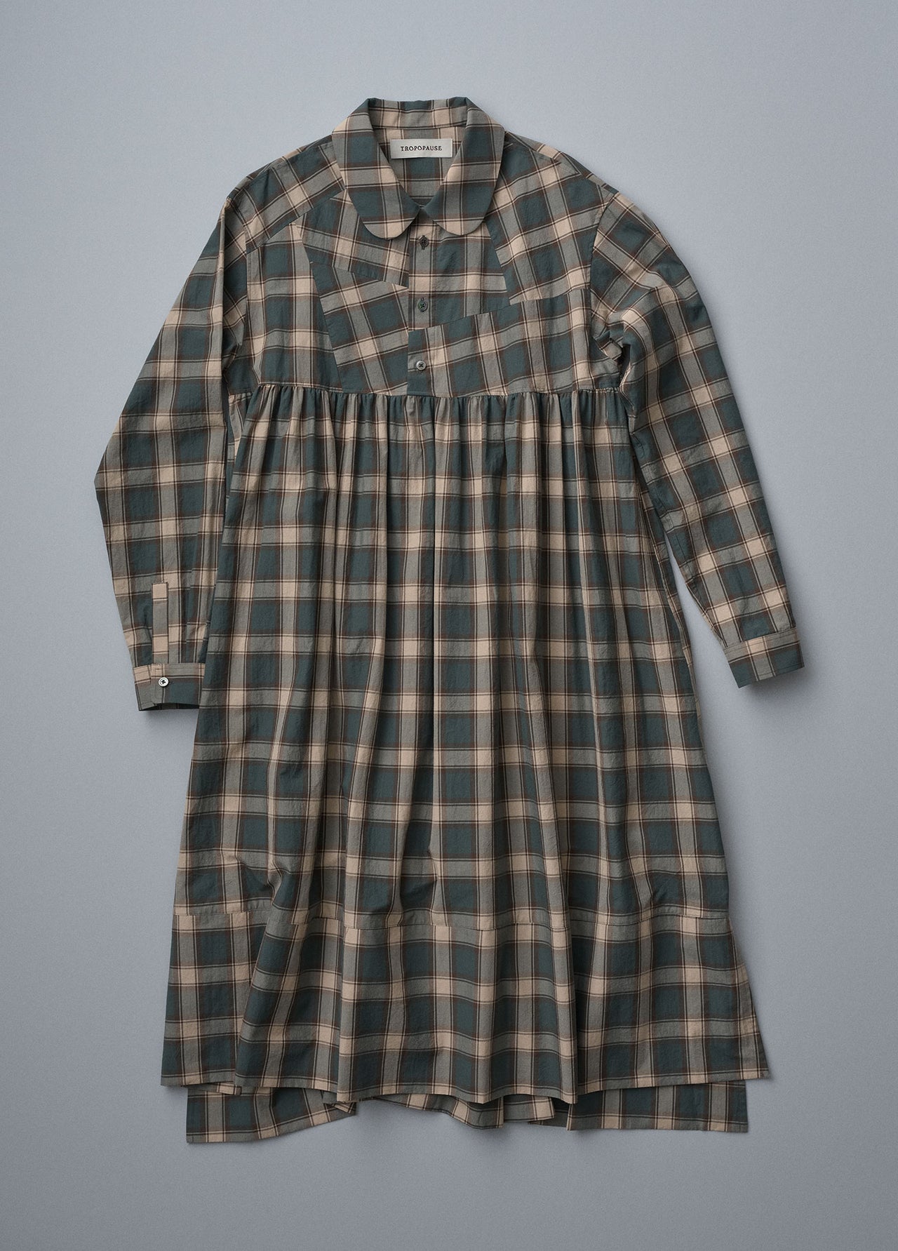 202405 A HOLE / ONEPIECE(DEEPGREEN)