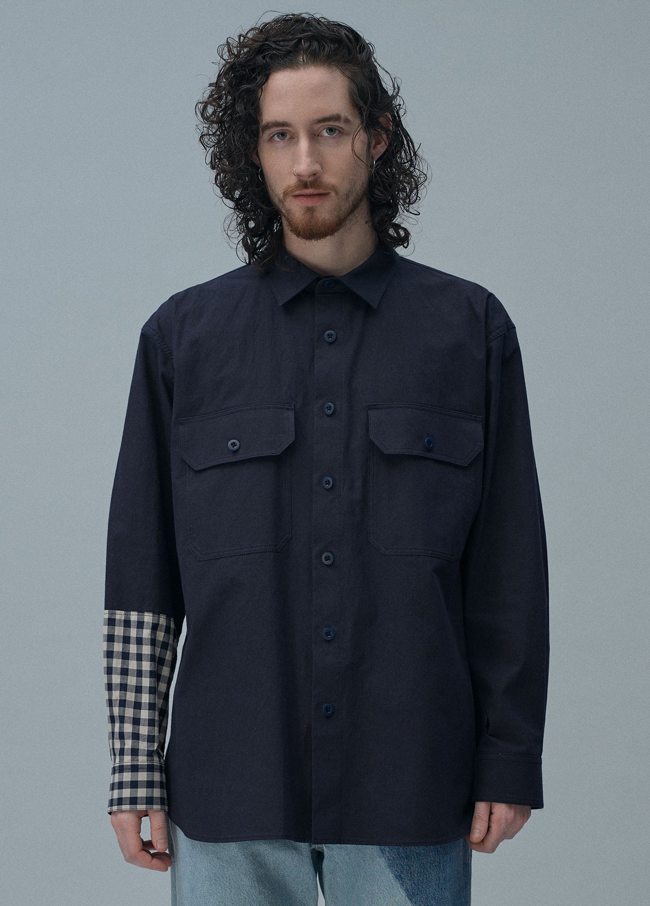 202410 WORK24(GINGHAM NAVY)