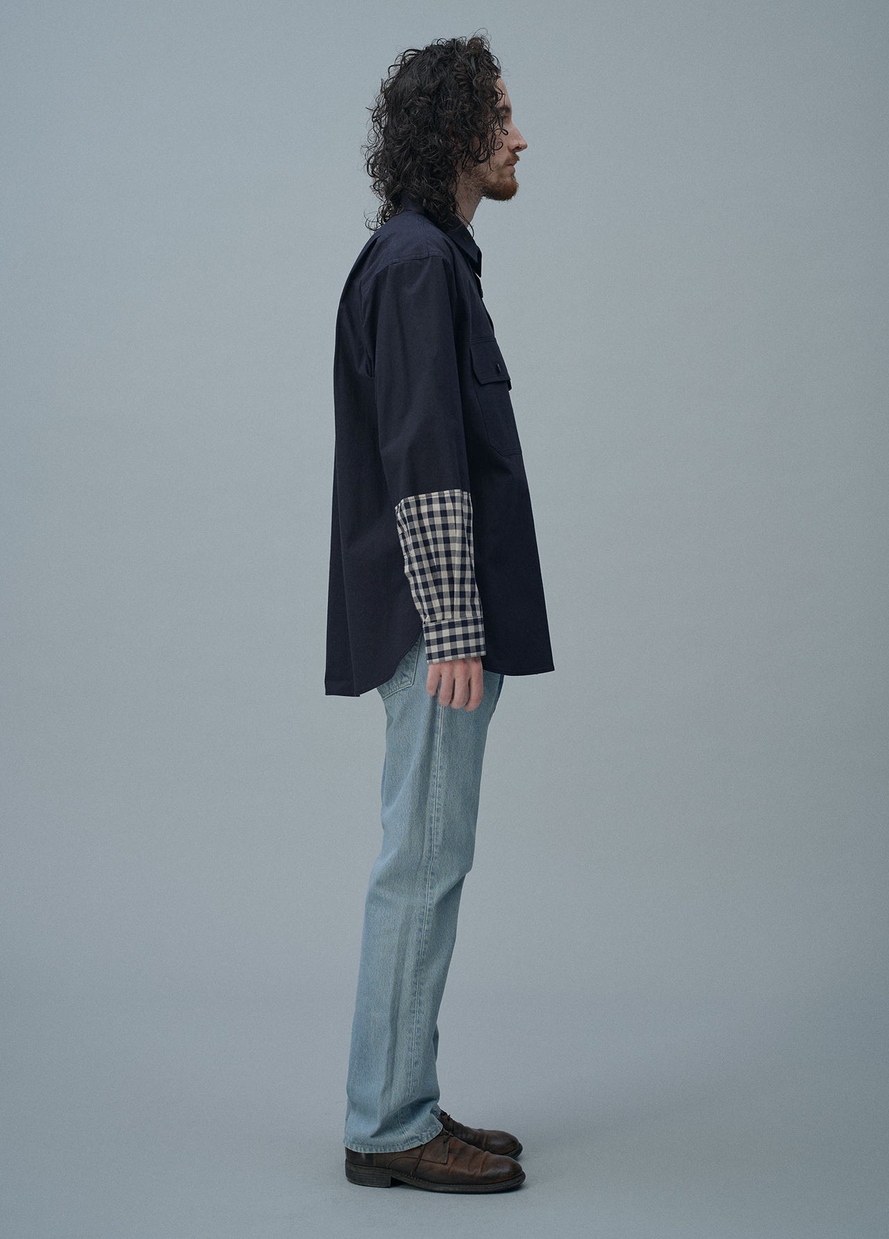 202410 WORK24(GINGHAM NAVY)