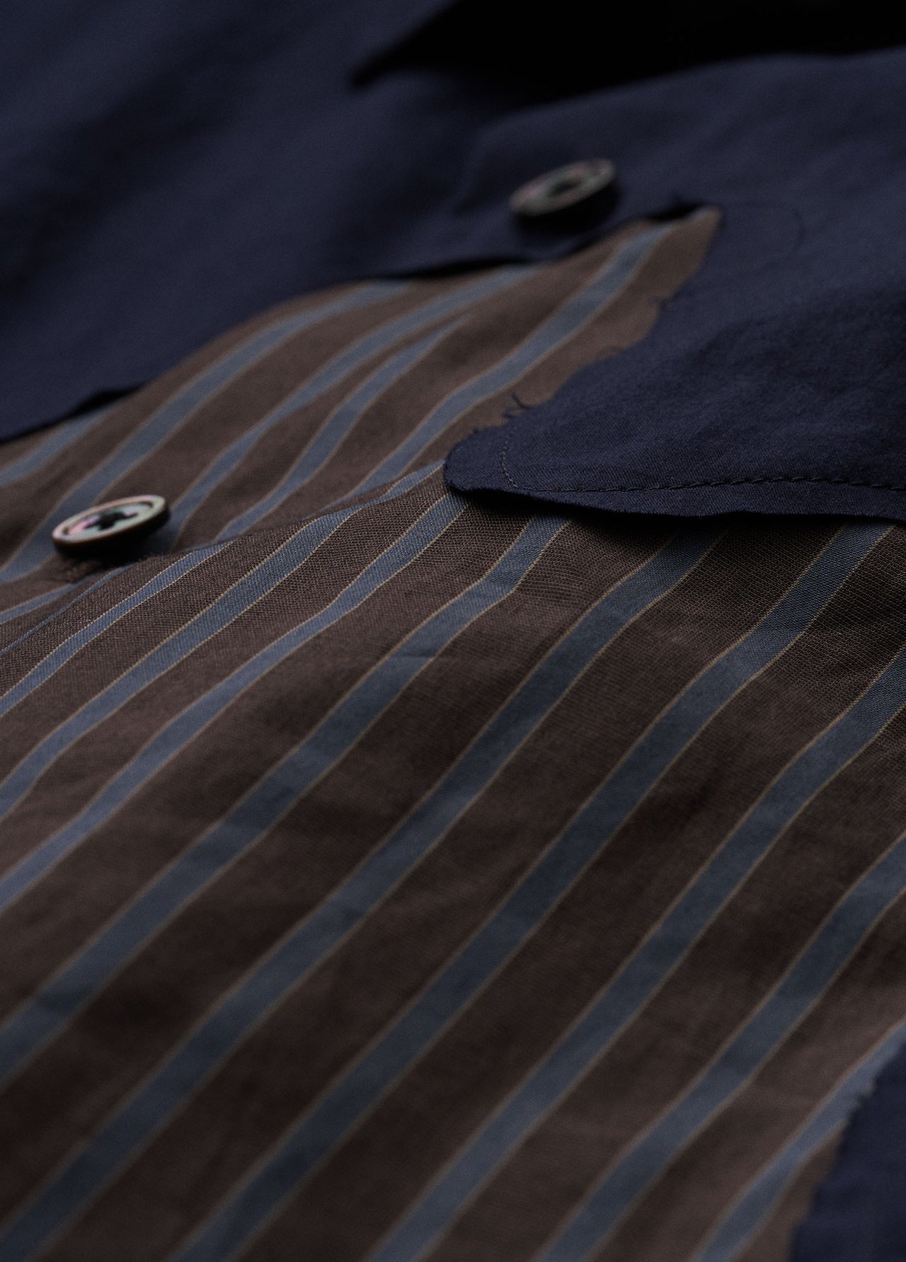 202411 STAIN(NAVY×STRIPE)