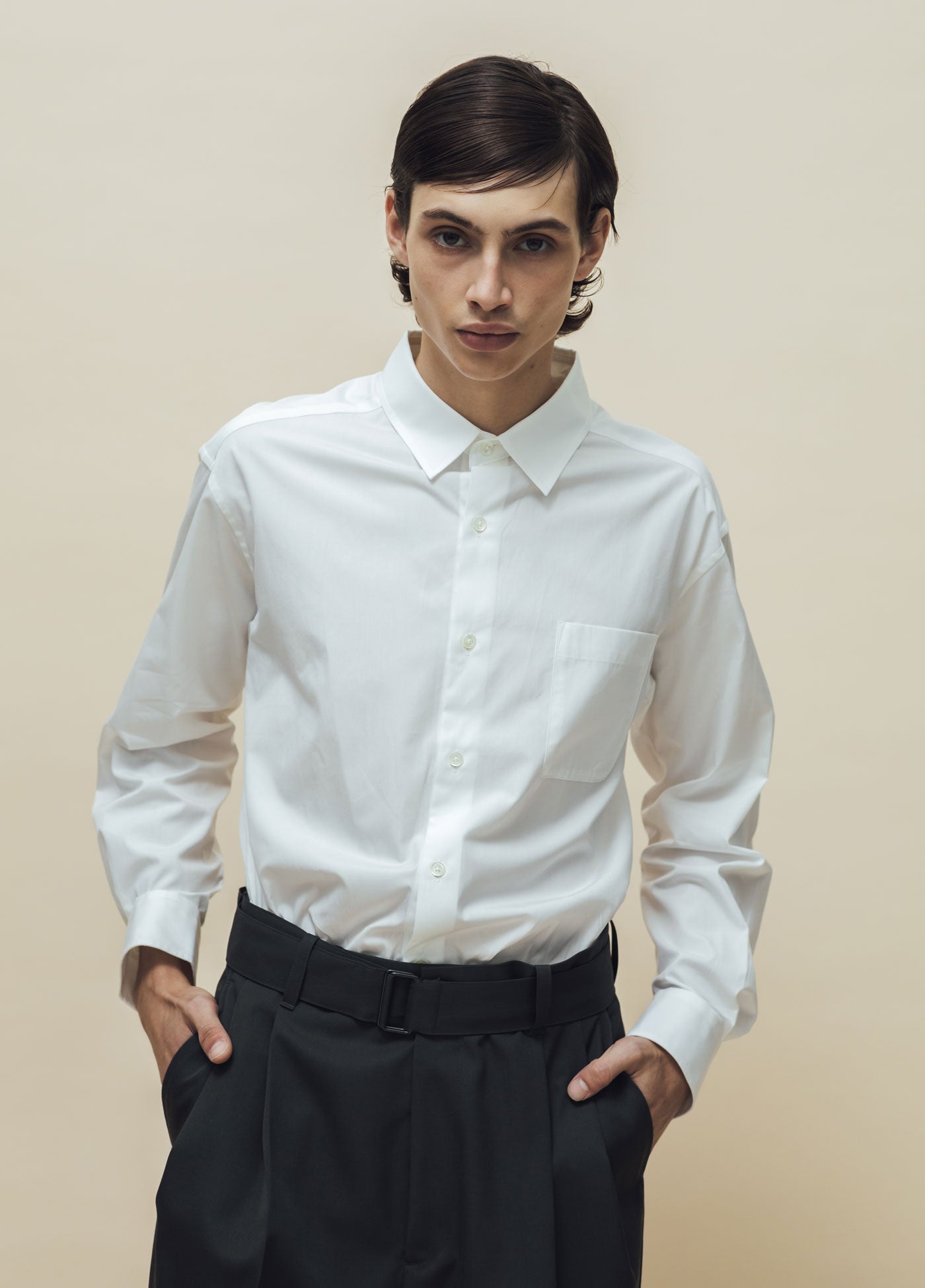 Unisex] THE WHITE SHIRT – TROPOPAUSE