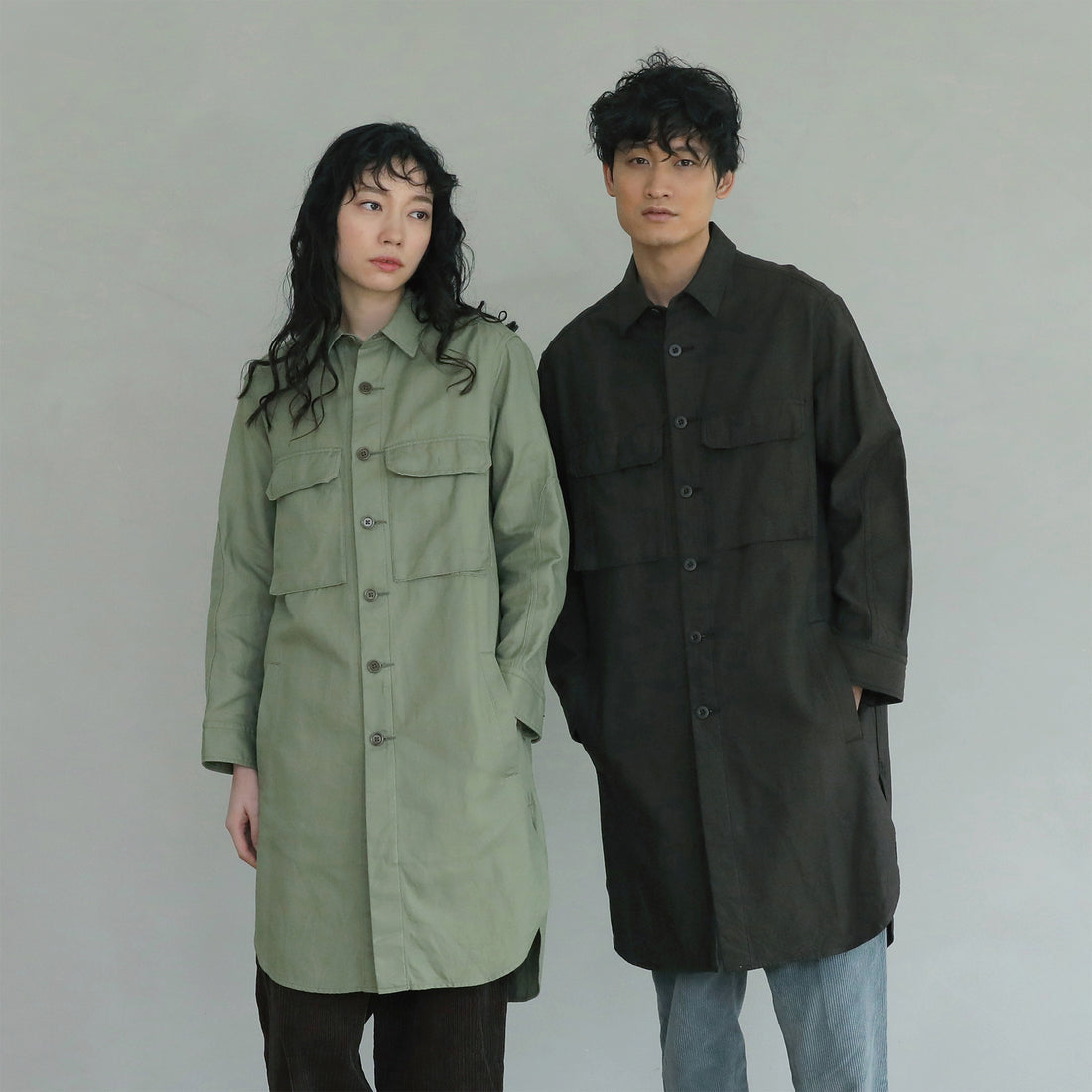 202202 ENGINEER（ASH GREEN / MOCHA BROWN）