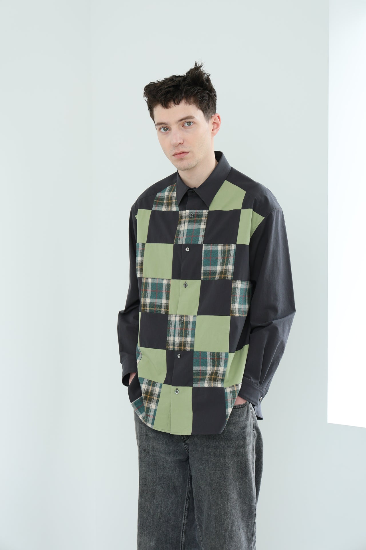 [26AW] No.107-A CHARCOAL