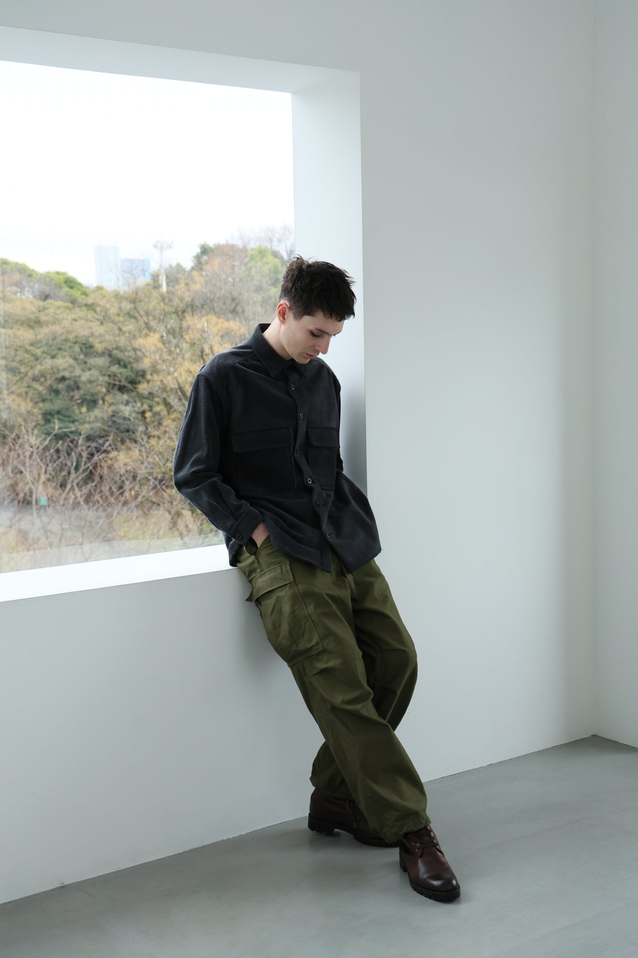 [26AW] No.101-B CHARCOAL
