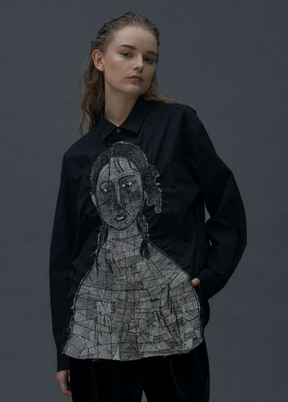 [Unisex] Girl with Pigtails