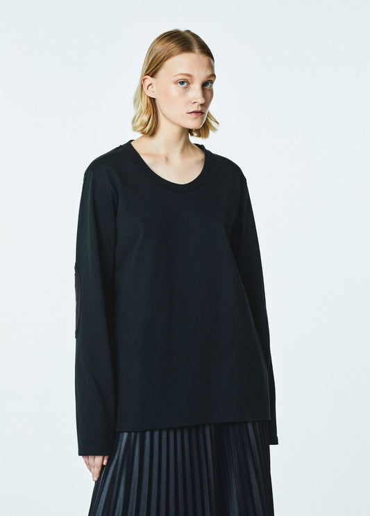 [Unisex] LONG-T（BLACK）