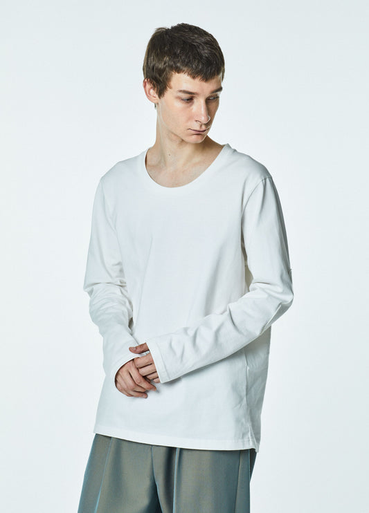 [Unisex] LONG-T（WHITE）
