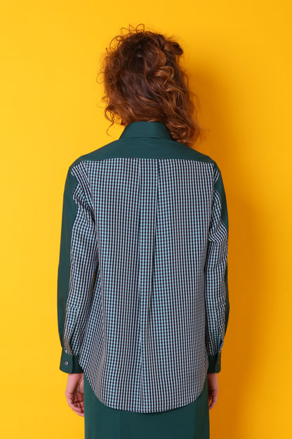 [UNISEX] 202111 GINGHAM CHECK SHIRT（ユニセックスシャツ）
