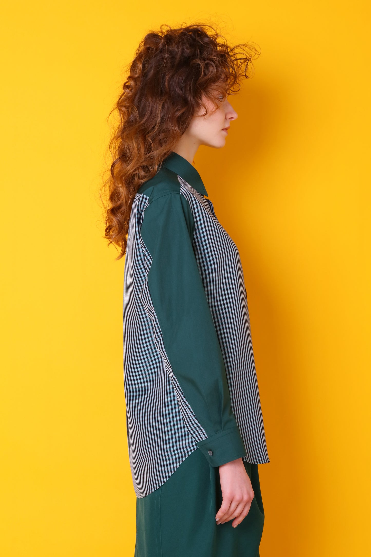 [UNISEX] 202111 GINGHAM CHECK SHIRT（ユニセックスシャツ）