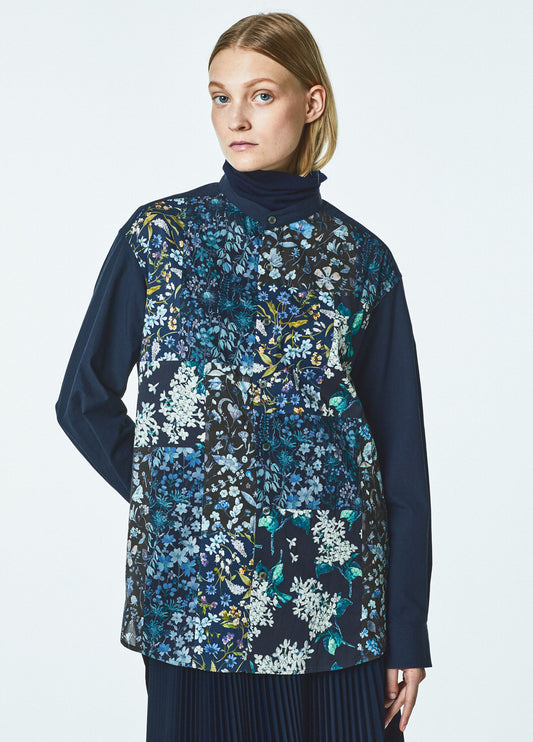 [Unisex] 202301_Flora（navy）