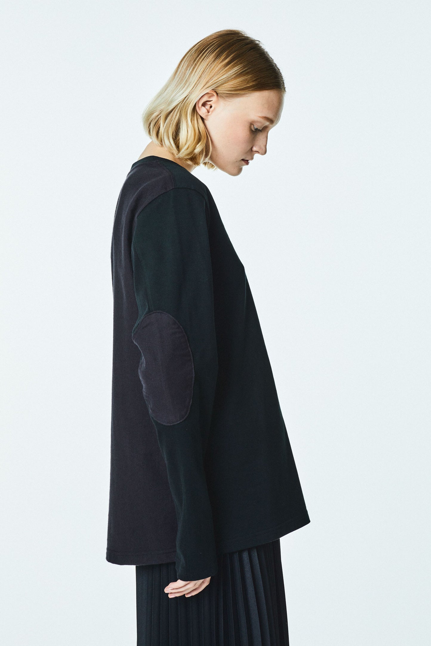 [Unisex] LONG-T（BLACK）