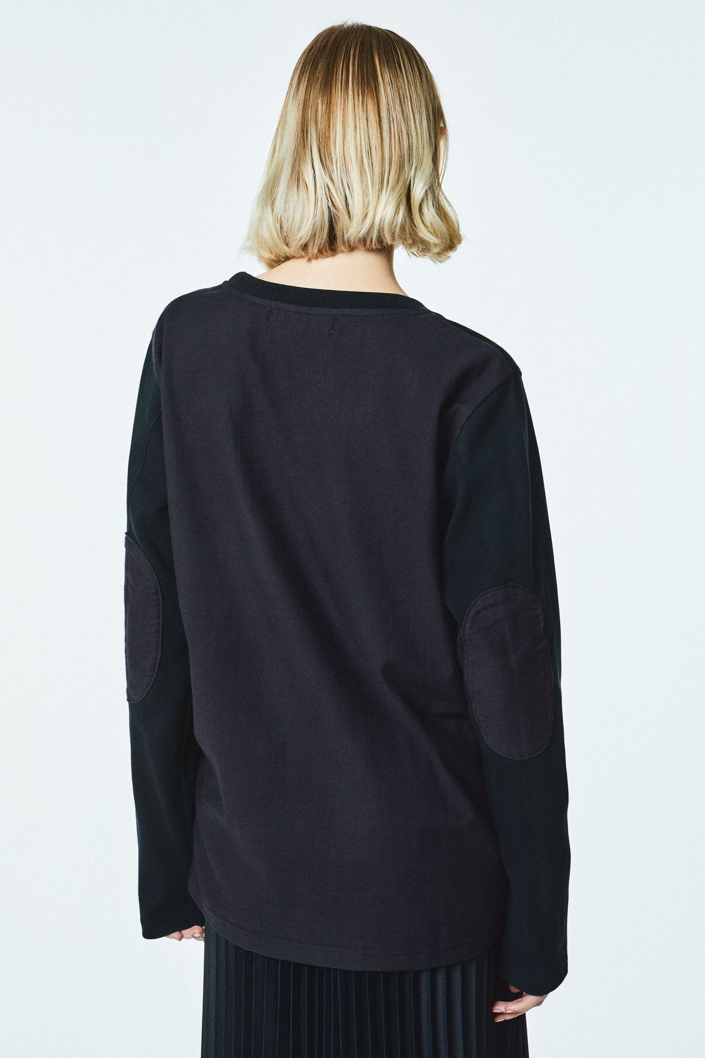 [Unisex] LONG-T（BLACK）