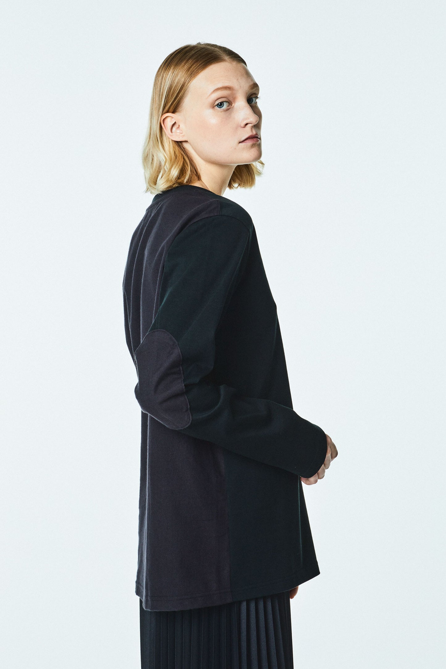 [Unisex] LONG-T（BLACK）
