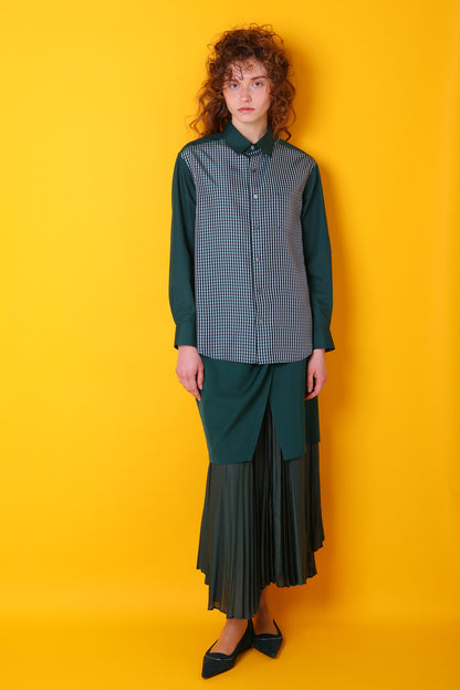[UNISEX] 202111 GINGHAM CHECK SHIRT（ユニセックスシャツ）