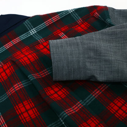 [UNISEX] 202112 GREY NAVY SHIRT（ユニセックスシャツ）