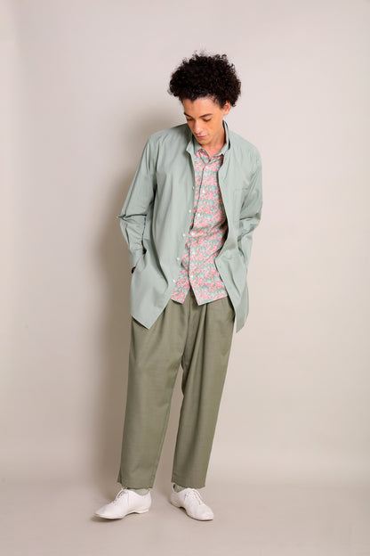 [Unisex] 202106 ポピー（半袖シャツ＋ロングシャツ2着セット）