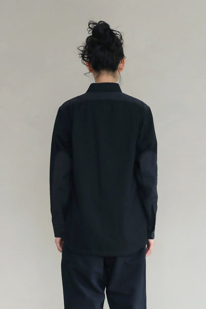 [UNISEX] 202201 BLACK×BLACK（ユニセックスシャツ）