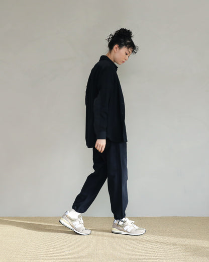 [UNISEX] 202201 BLACK×BLACK（ユニセックスシャツ）
