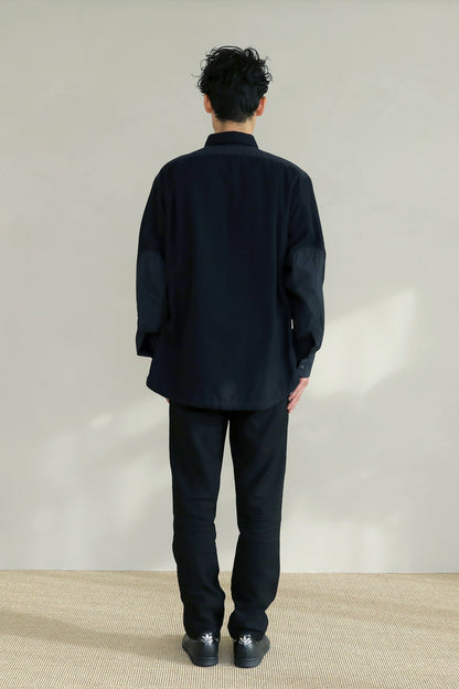 [UNISEX] 202201 BLACK×BLACK（ユニセックスシャツ）