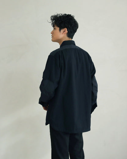 [UNISEX] 202201 BLACK×BLACK（ユニセックスシャツ）