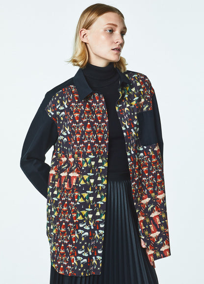 [Unisex, Limited] TROPOPAUSE × junaida PATCHWORK SHIRT