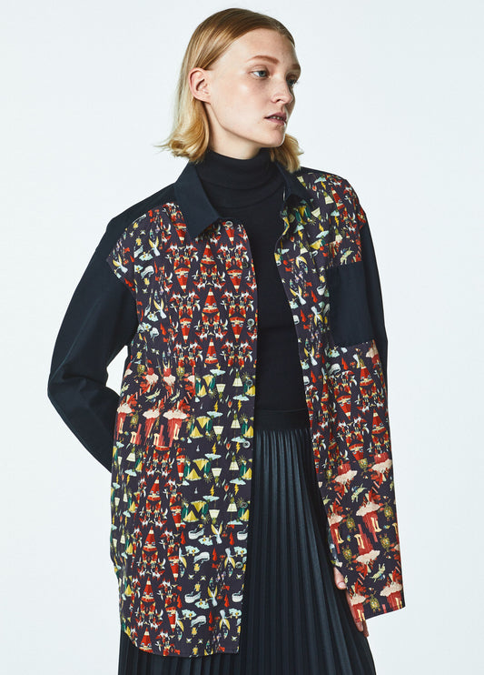 [Unisex, Limited] TROPOPAUSE × junaida PATCHWORK SHIRT
