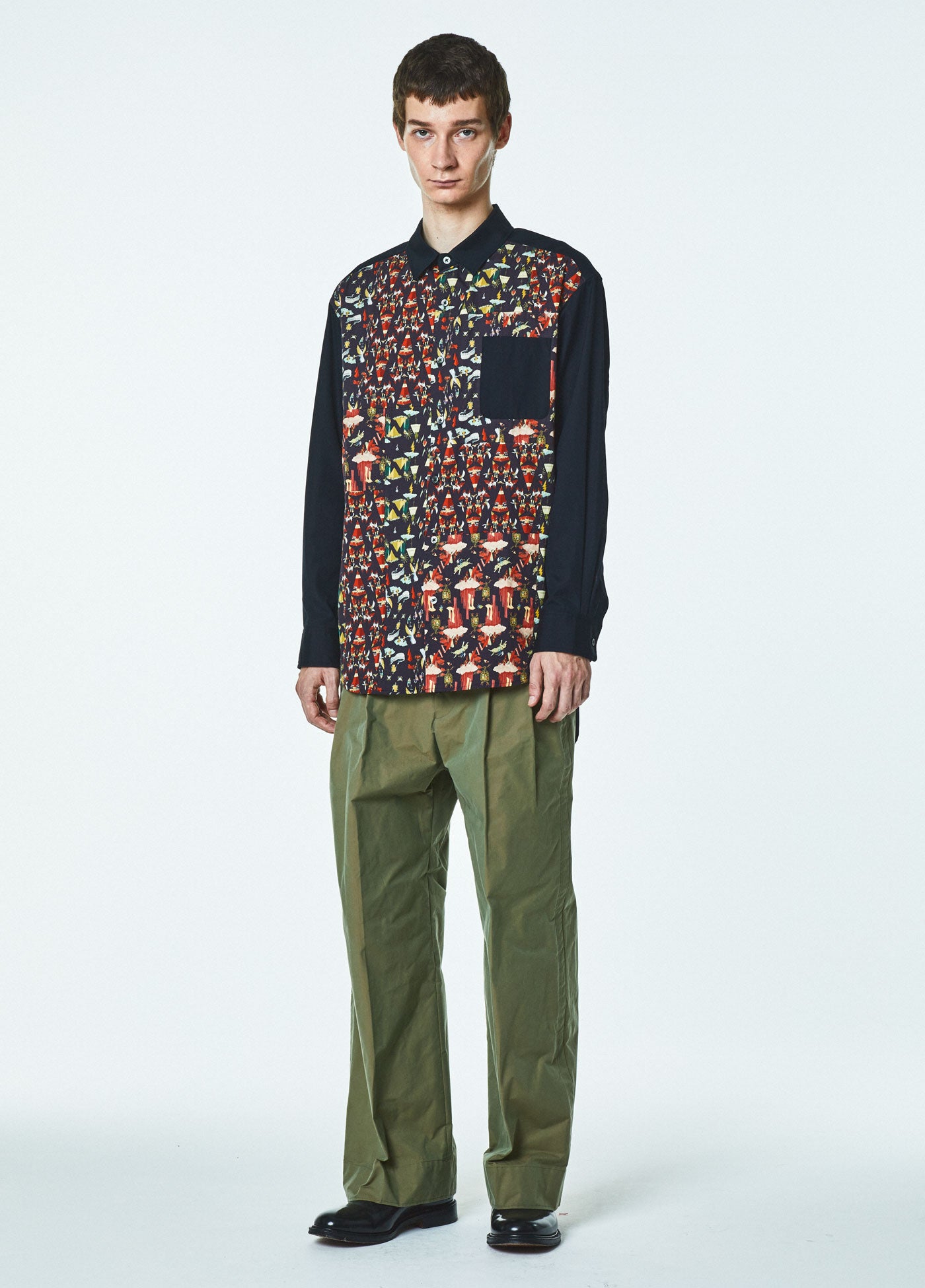 [Unisex, Limited] TROPOPAUSE × junaida PATCHWORK SHIRT