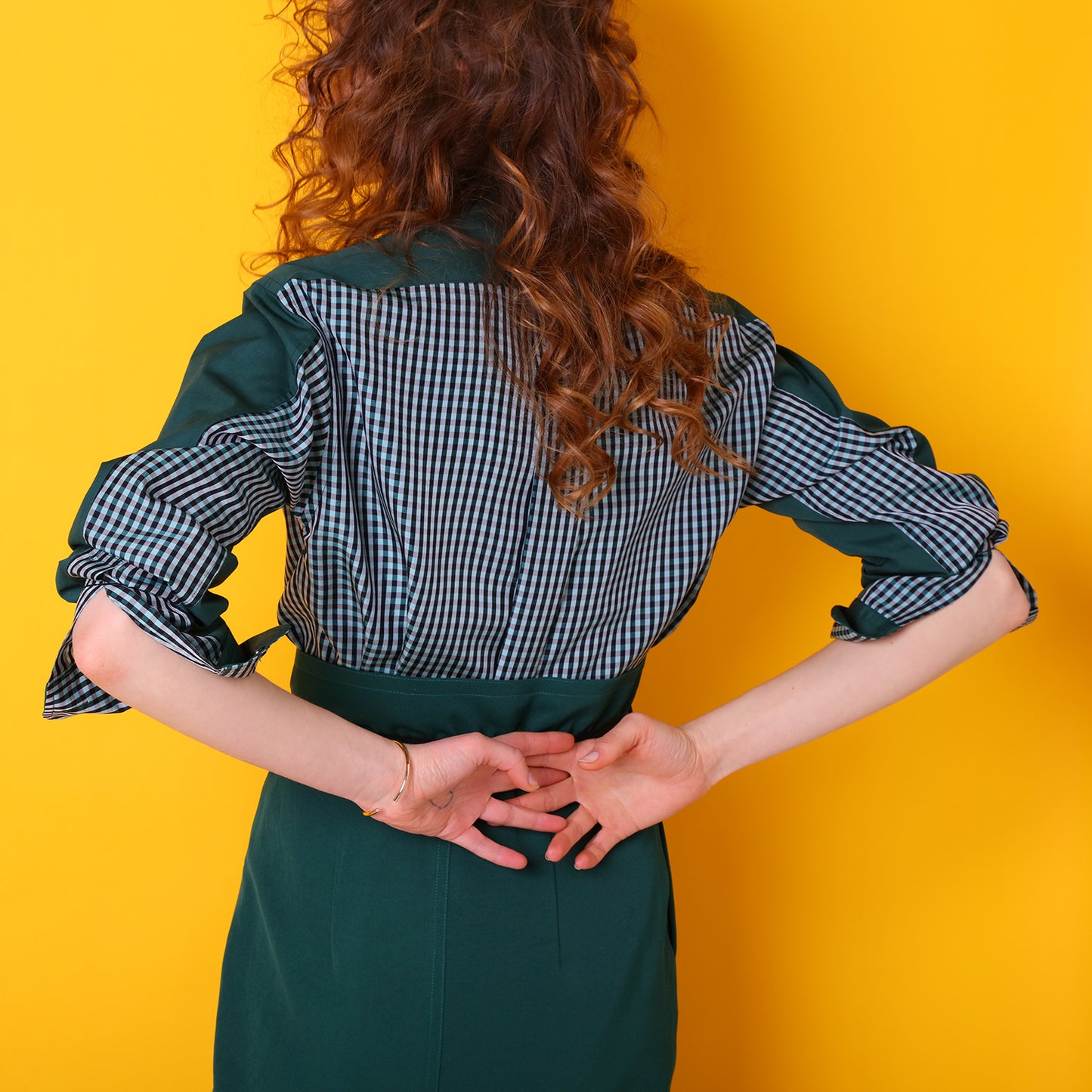 [UNISEX] 202111 GINGHAM CHECK SHIRT（ユニセックスシャツ）