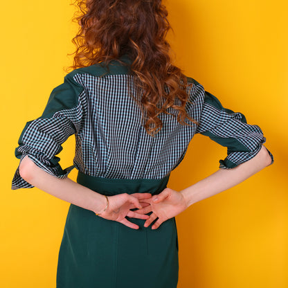 [UNISEX] 202111 GINGHAM CHECK SHIRT（ユニセックスシャツ）