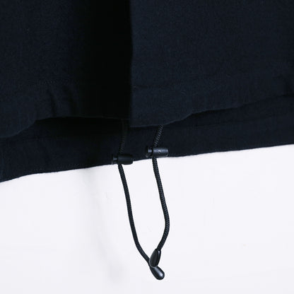 [UNISEX] 202201 BLACK×BLACK（ユニセックスシャツ）