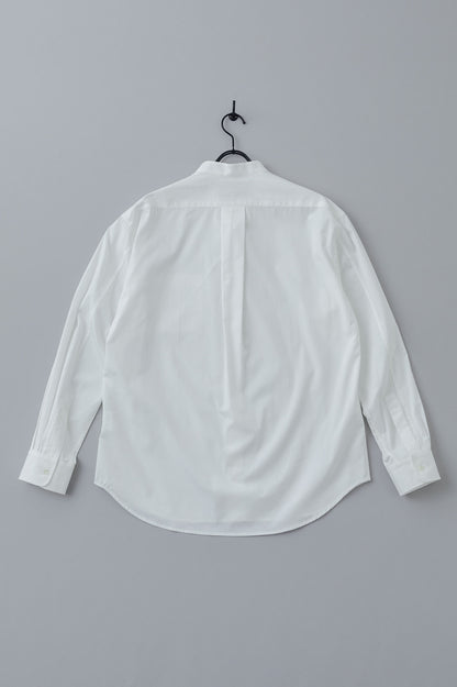 [Unisex] THE WHITE SHIRT (STAND COLLAR)